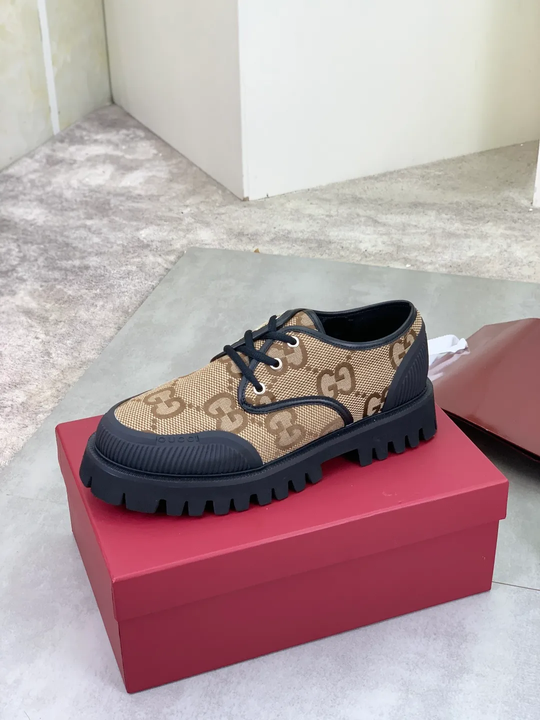 Men's Men's Shoes 💰P420 💰【New Style】 Gucci lazy slip-on couple 🧑‍🤝‍🧑 style high-top leather shoes hot selection (Gucci GUCCI) official website latest Gucci lazy 🎁 leather shoes, hot style 💥 style is simple and elegant, exclusive for trendy men. Unique official website latest brand original double G pressure Floral elements 👑 Original Gucci decoration, fashionable and elegant, fabric original calfskin with double G denim ✅ Fully imported soft sheepskin lining, official website designated wear-resistant lightweight foam business outsole, classic model taken in kind 🎬 Size: 35-46 Various colors available